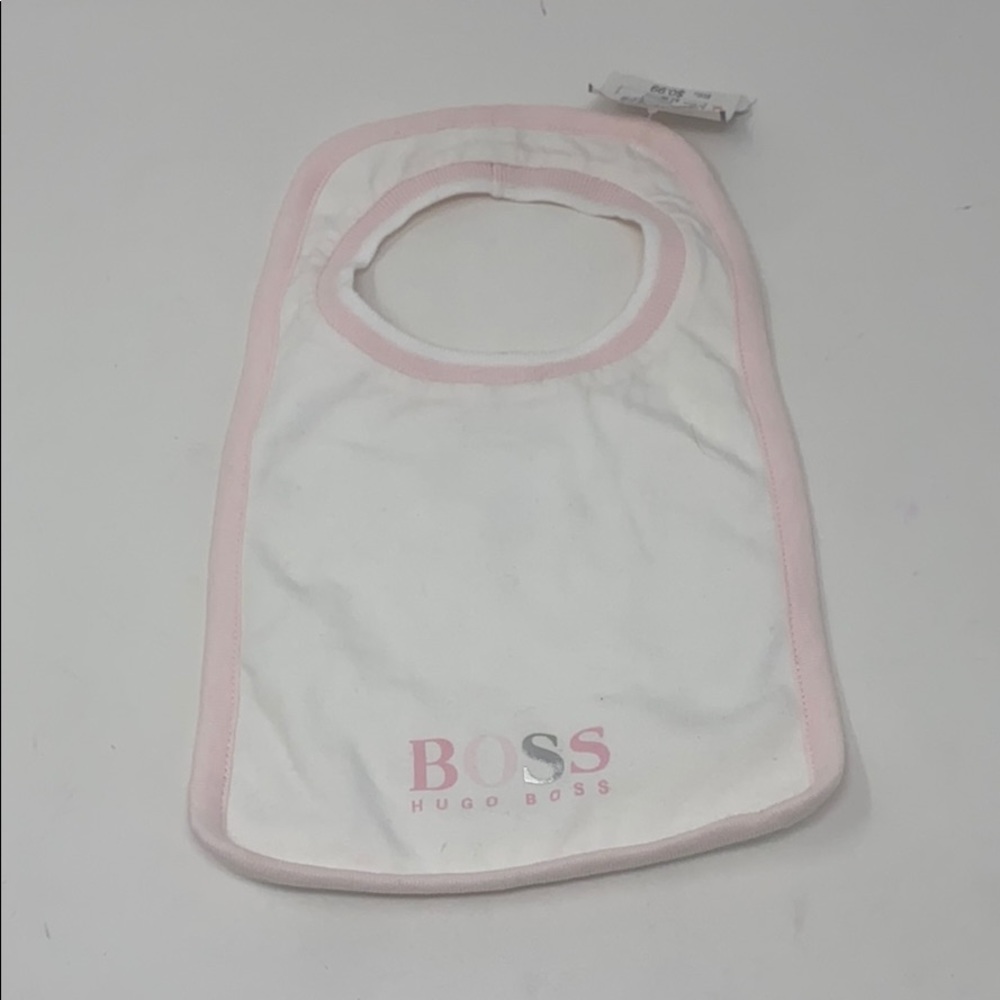 HUGO BOSS**Baby Girl Bib**Size 18 mo. $128